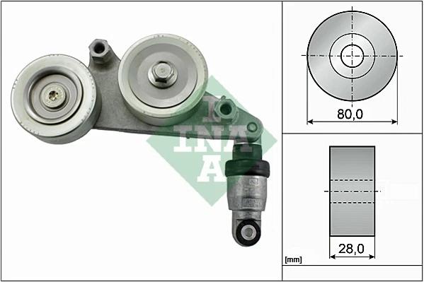 Vibration Damper, V-ribbed belt
